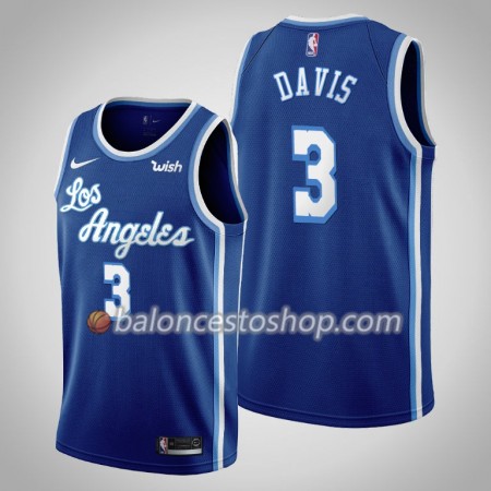 Camiseta Hombre NBA Los Angeles Lakers Anthony Davis 3 2019-20 Nike Hardwood Classics Swingman